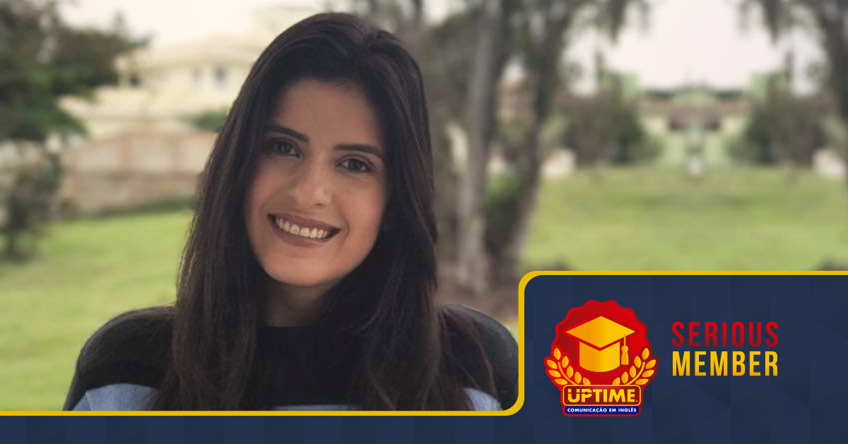 Ana Teresa Bittencourt compartilha sua experiência de estudar inglês na UPTIME