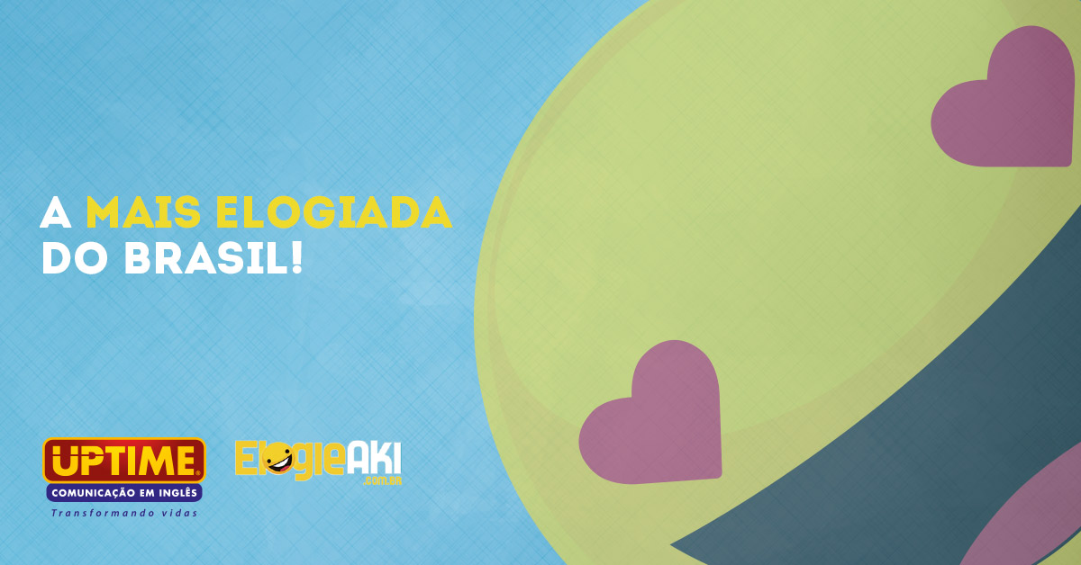 Os elogios cadastrados até sábado (31/10) somam pontos para a UPTIME ser nomeada a empresa mais elogiada do Brasil