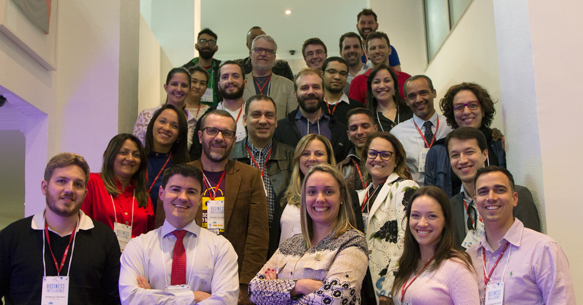 Parceiros franqueados de diferentes regiões do país vieram até BH para o Treinamento Business Intelligence