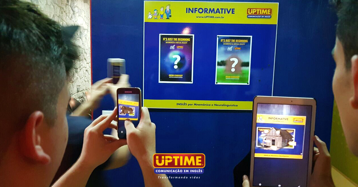 Unidades da UPTIME, como São Bernardo do Campo (SP), já estão equipadas com experiências em realidade aumentada