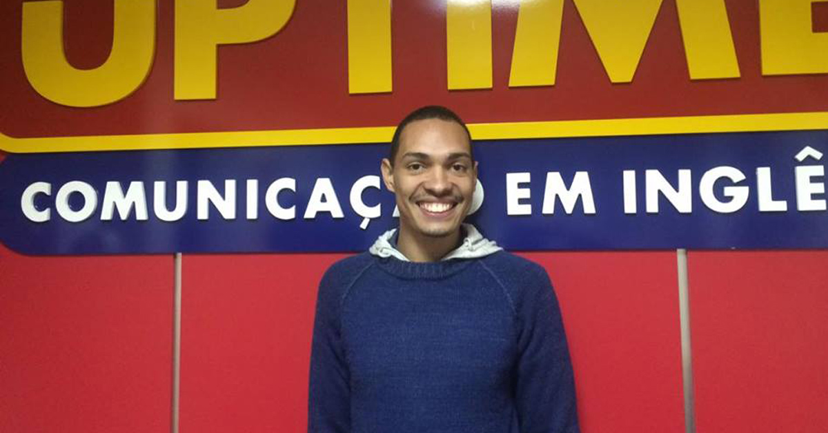 Wanderson já é fluente e capaz de lecionar o inglês