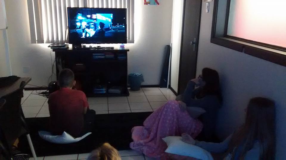 A turma de Chapecó assistiu ao filme da saga Harry Potter