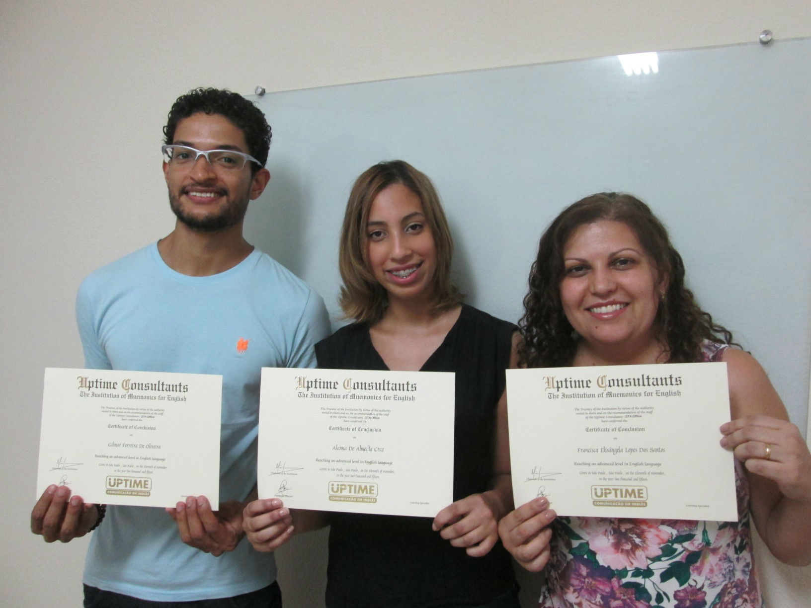 Os novos fluentes da unidade de Santo Amaro/SP