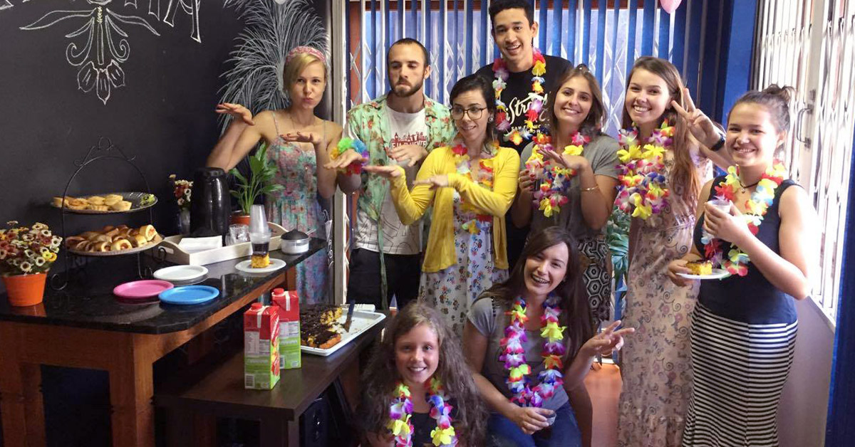 A festa na unidade Chapecó (SC) foi muito bem produzida